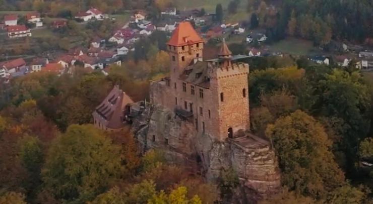 Ferienwohnung Am Waldrand Лемберг Экстерьер фото